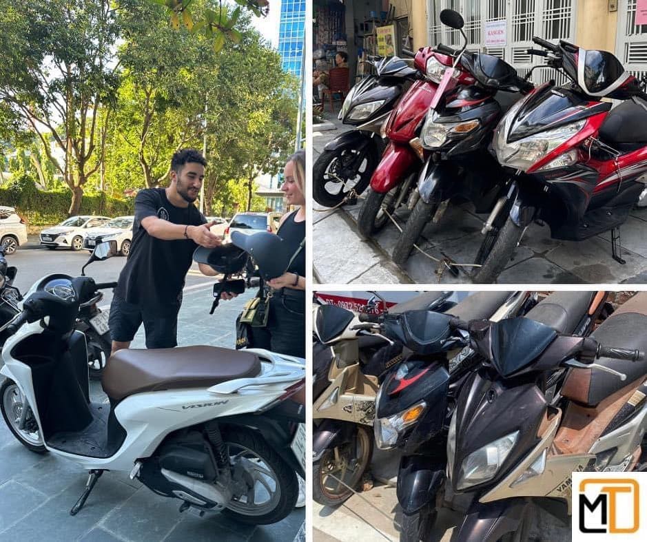 Motorbike rental service in Halong city