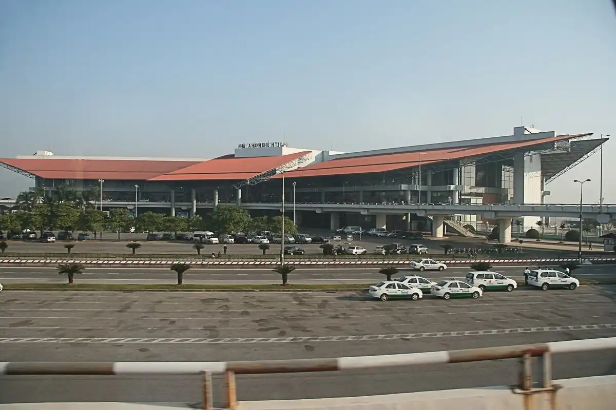 Noi Bai International Airport in Hanoi