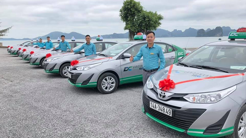 Taxi in Halong Bay