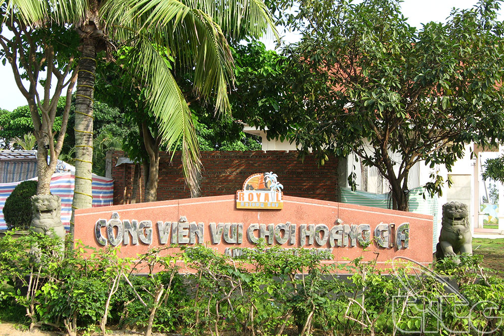 Hoang Gia Water Puppet Theatre entrance