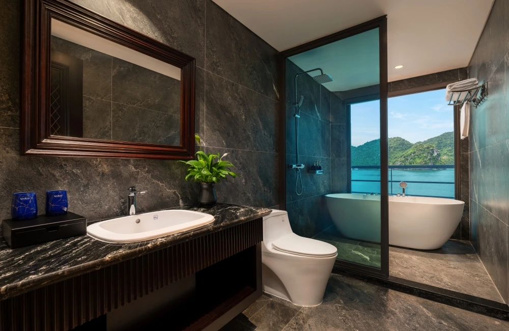 Bathroom with bathtub