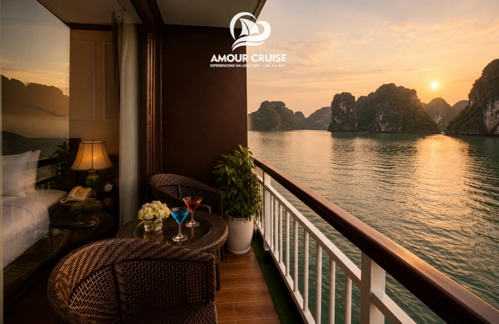 Private Balcony with Bay View