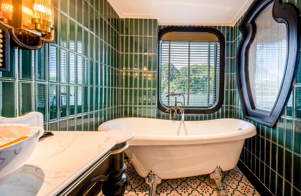 Bathroom with bathtub