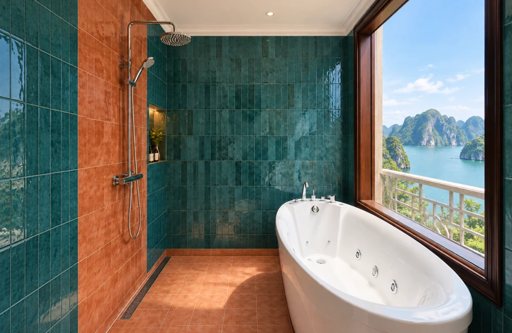 Bathroom with bathtub