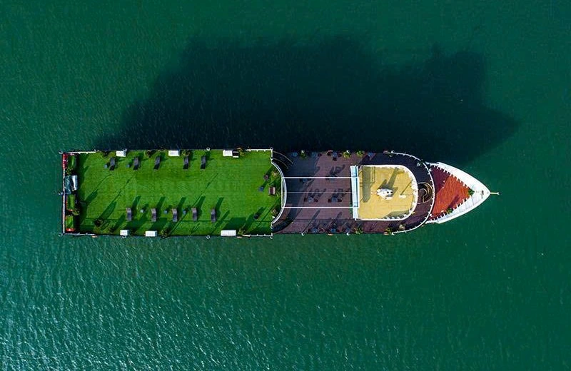 Verdure Lotus Grandeur Cruise from above