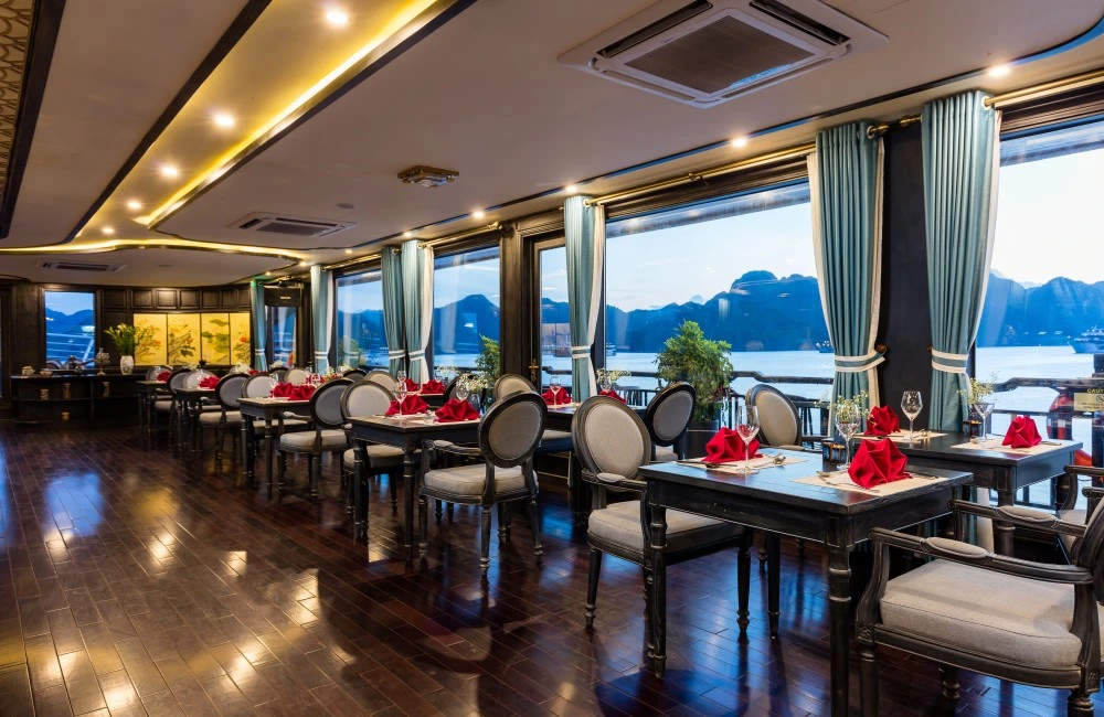 Indoor Restaurant on 2nd deck