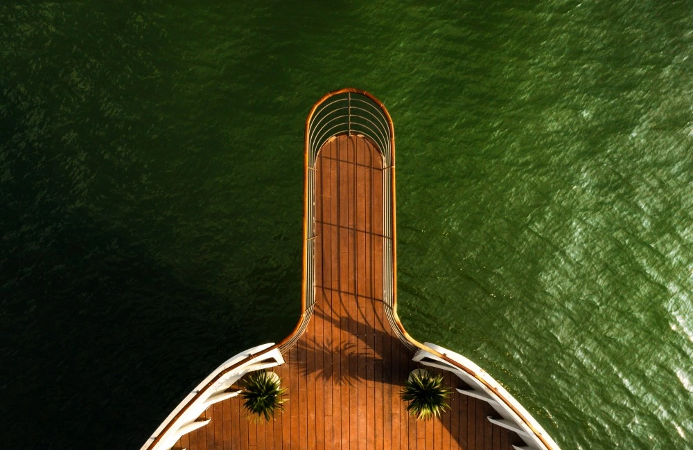 Check in Spot on top deck