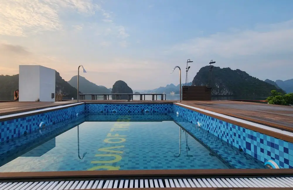 Swimming Pool on top deck