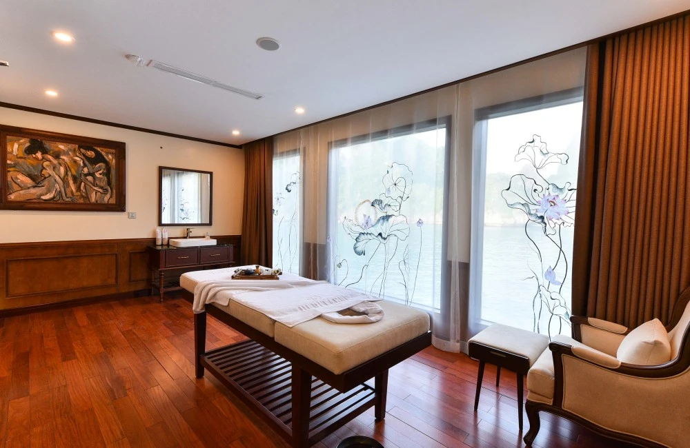 White Lotus Spa on board