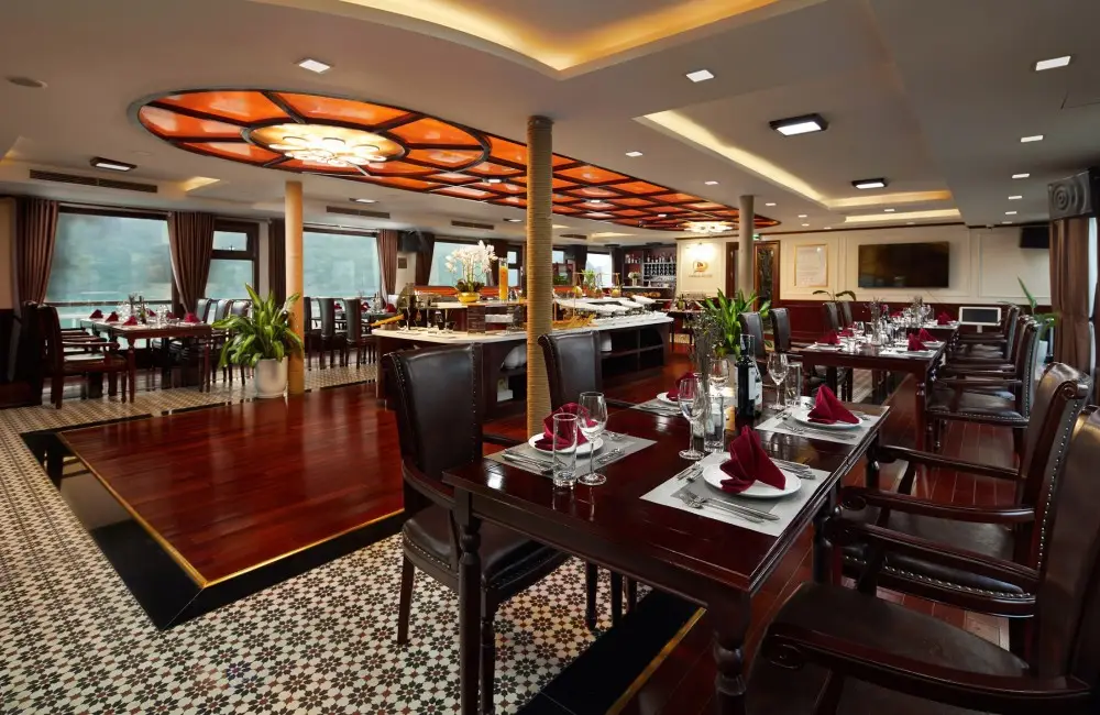 Indoor restaurant