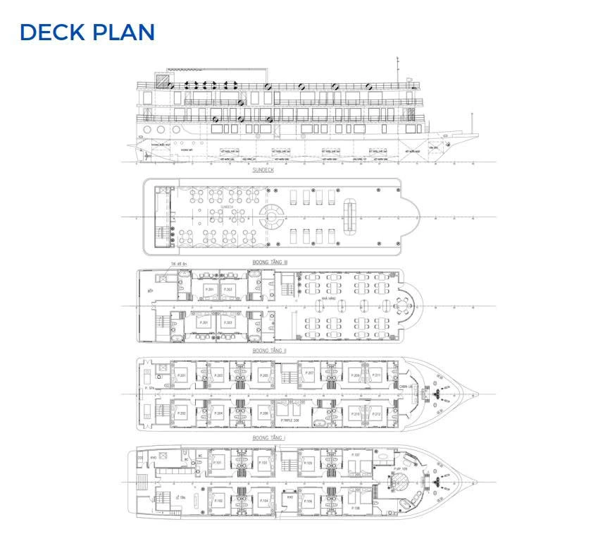 Amanda Cruise Deck Plan