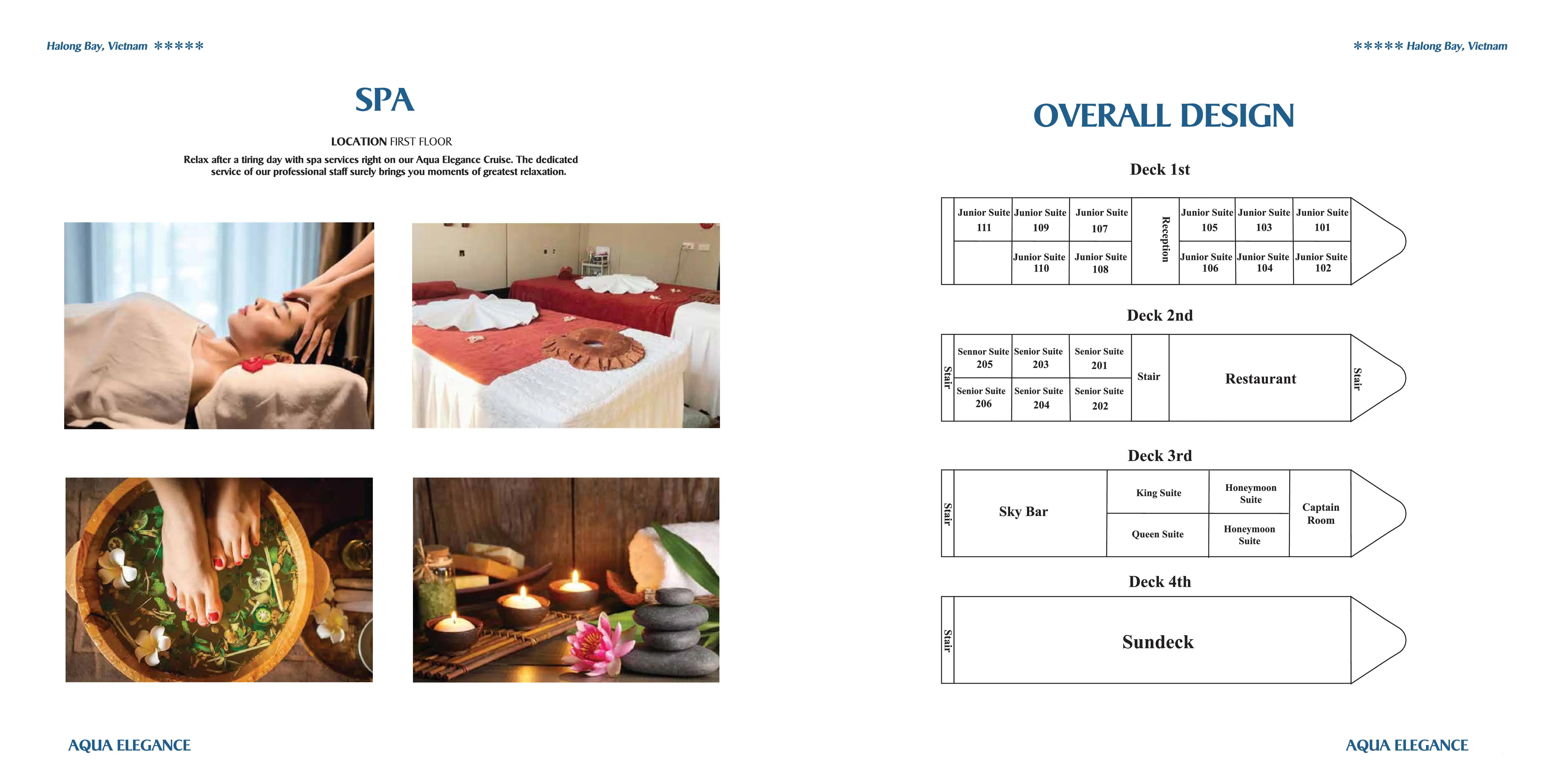 Aqua Elegance Cruise Deck Plan