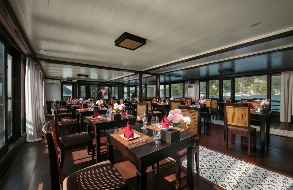 Indoor restaurant