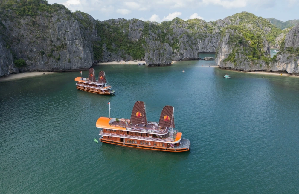 Petit Price - Le Coeur Cruise sailing in Cat Ba island