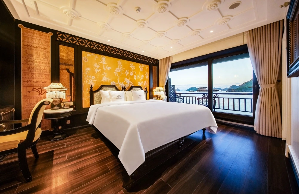 luxurious cabin