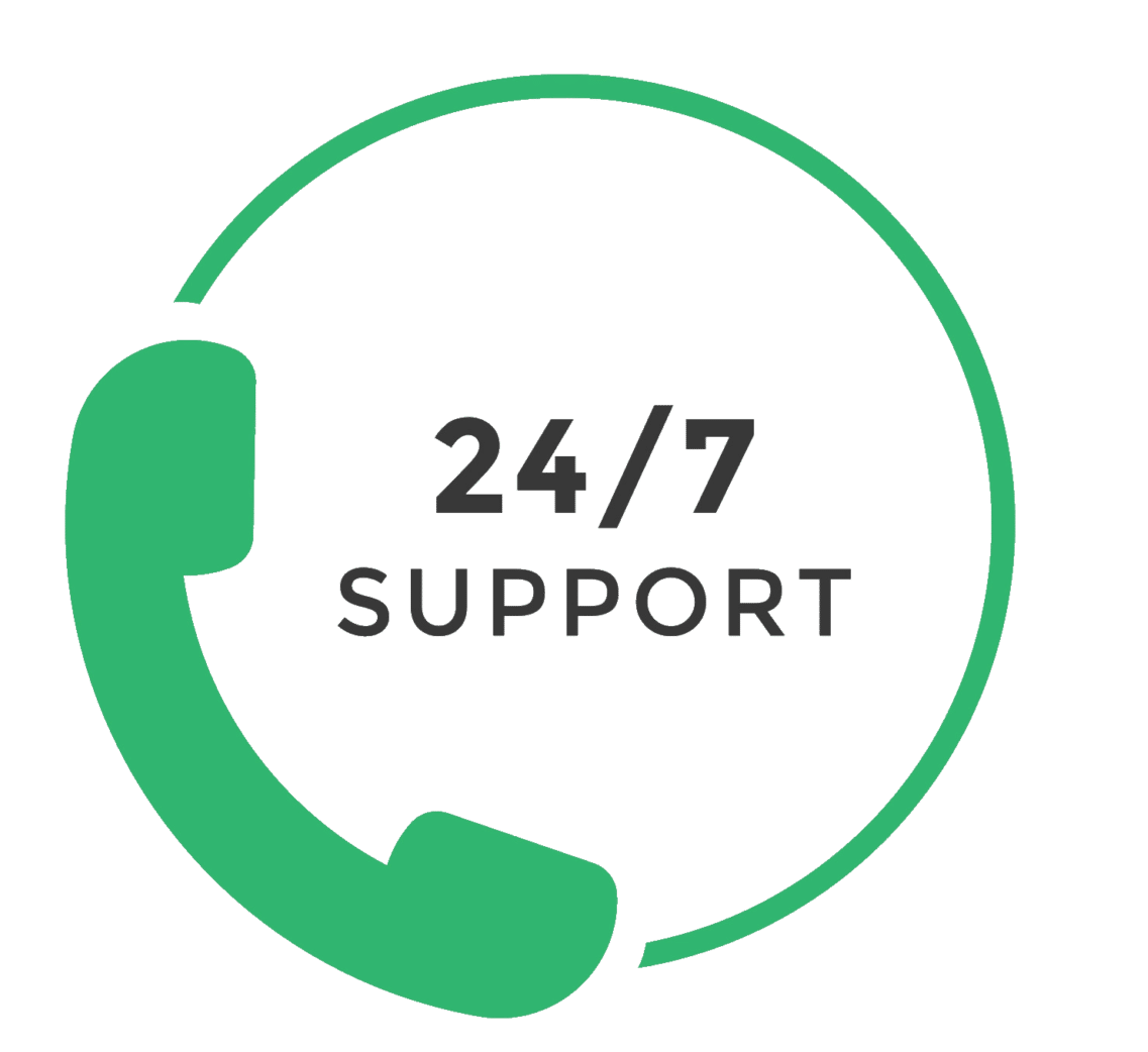 WE SUPPORT 24/7