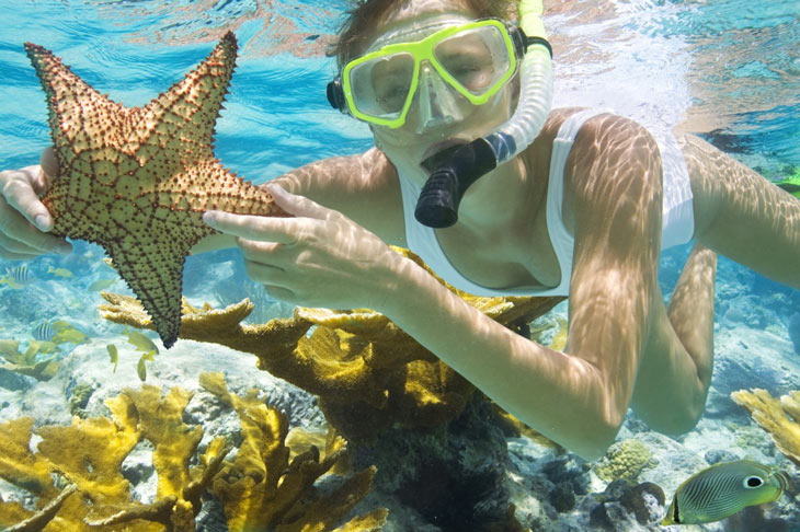 Snorkeling in Halong Bay