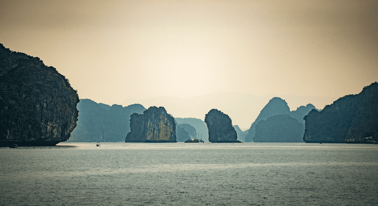 Islets in Lan Ha Bay
