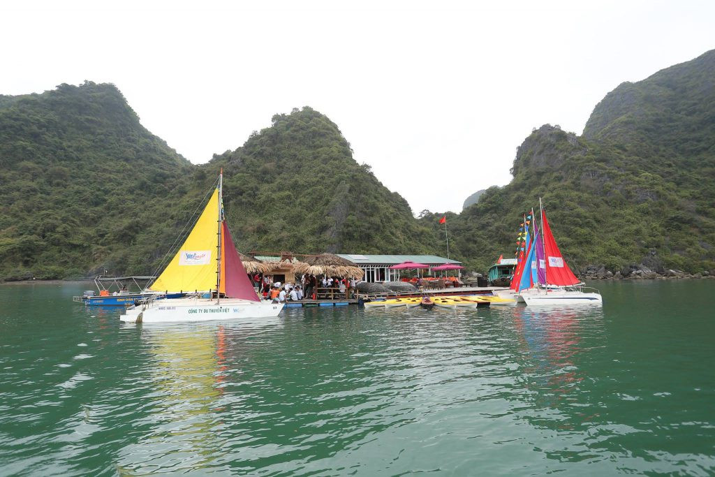Tra bau fishing village